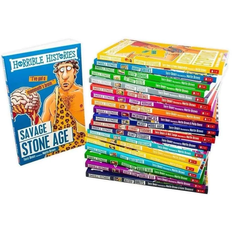 Horrible Histories Blood Curdling - 20 quyển - Bản in - No box 759582
