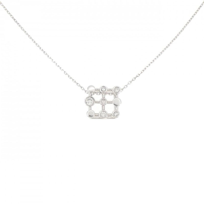 Dây chuyền kim cương 750WG/K18WG 0.04CT - Hàng hiệu Authentic 861839