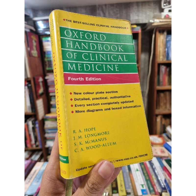 OXFORD HANDBOOK OF CLINICAL MEDICINE (4TH EDITION) -  R. A. Hope, J. M. Longmore, C. A. Wood-Allum, S. K. McManus 120169