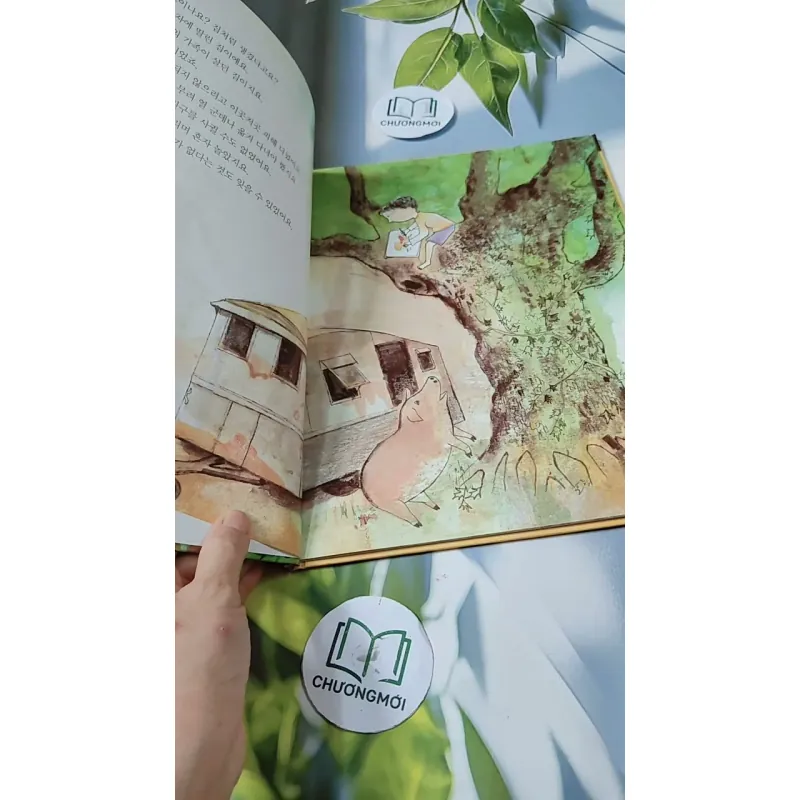 [Tặng nẹp góc] Truyện thiếu nhi Hàn Quốc: Danh nhân 64 -  지인지기 인물 이야기: 존 버닝엄 732012