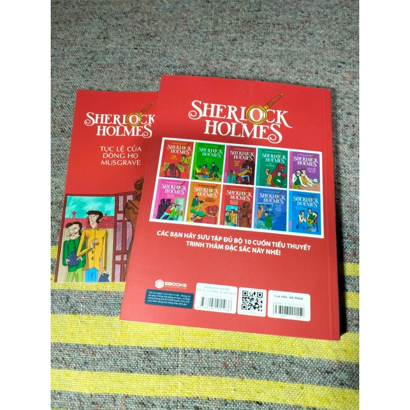 Truyện trinh thám, Sherlock Holmes- tục lệ của người Musgrave, Sir Arthur Conan Doyle 458334