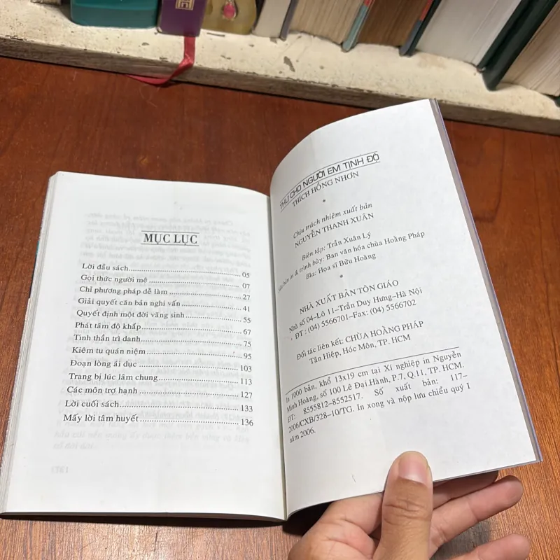 II Sách Phật Giáo: Thư Gửi Cho Người Em Tịnh Độ - Thích Hồng Nhơn - 2006 928107