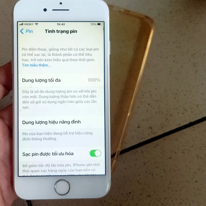 Iphone 7G quốc tế zin ,vân tay nhạy 739775