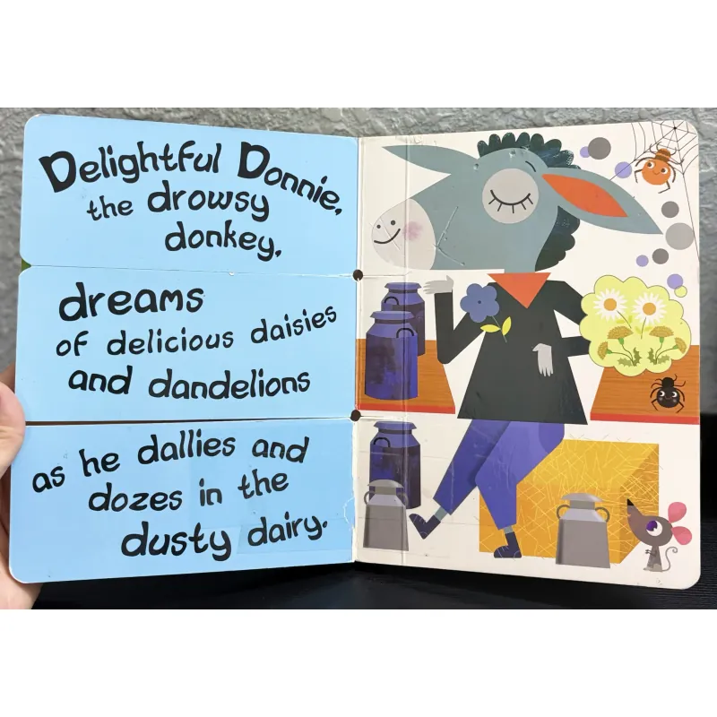 Board book Mix Math - Muddle and Match: Farm Animals 927864