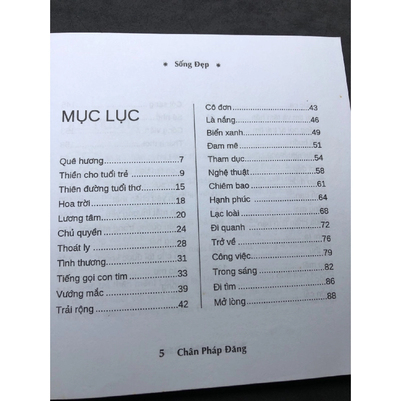 Sống Đẹp Thiền Cho Tuổi Trẻ 2013 mới 80% bẩn nhẹ có note viết xanh trang đầu Chân Pháp Đăng HPB3007 TÂM LINH - TÔN GIÁO - THIỀN 916461