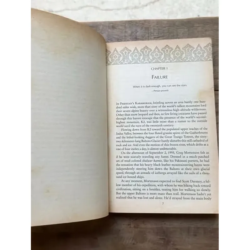 Three Cups of Tea - Greg Mortenson & David Oliver Relin 730903