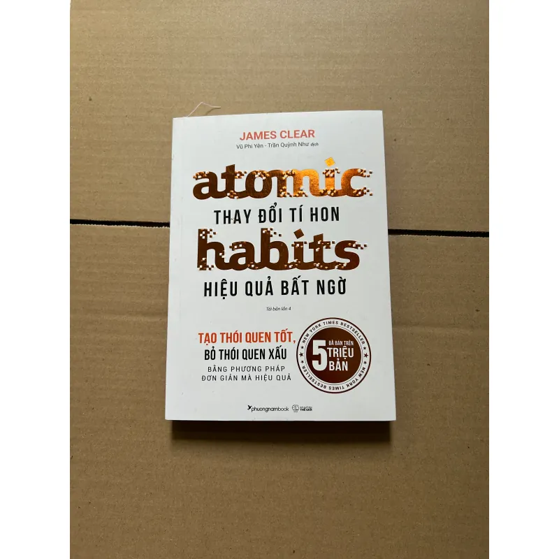 Aitomic Habits - Thay đổi tí hon hiệu quả bất ngờ - James Clear 796642