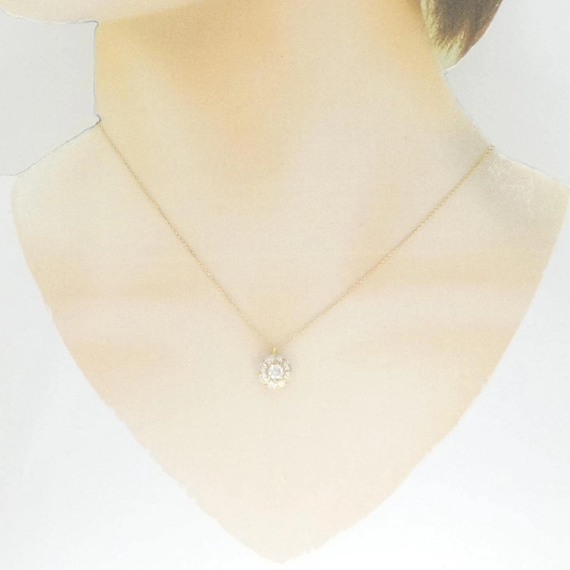 K18YG Dây chuyền kim cương 1.00CT - Hàng hiệu Chính hãng 867682