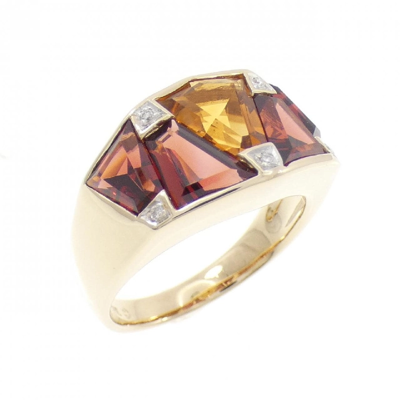 Nhẫn đá màu 14KYG - Hàng hiệu Authentic 854624