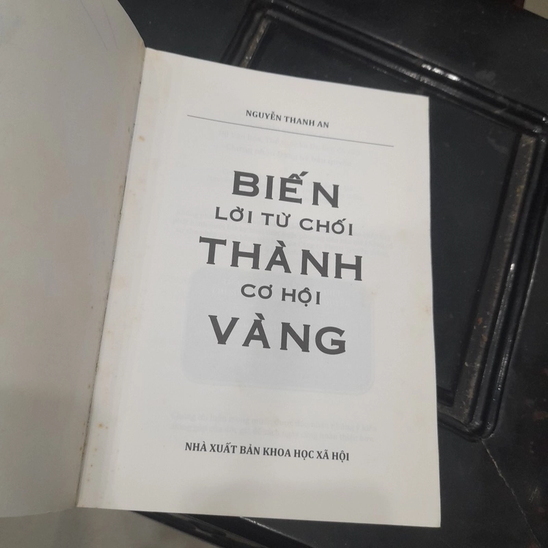 Biến những lời từ chối THÀNH CƠ HỘI VÀNG 367392