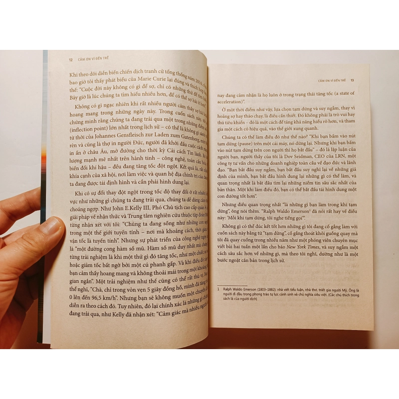 Cảm Ơn Vì Đến Trễ - Thomas L.Friedman

 497788