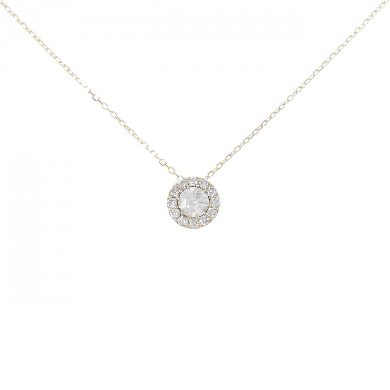 K18YG Dây chuyền kim cương 0.303CT - Hàng hiệu Chính hãng 867732