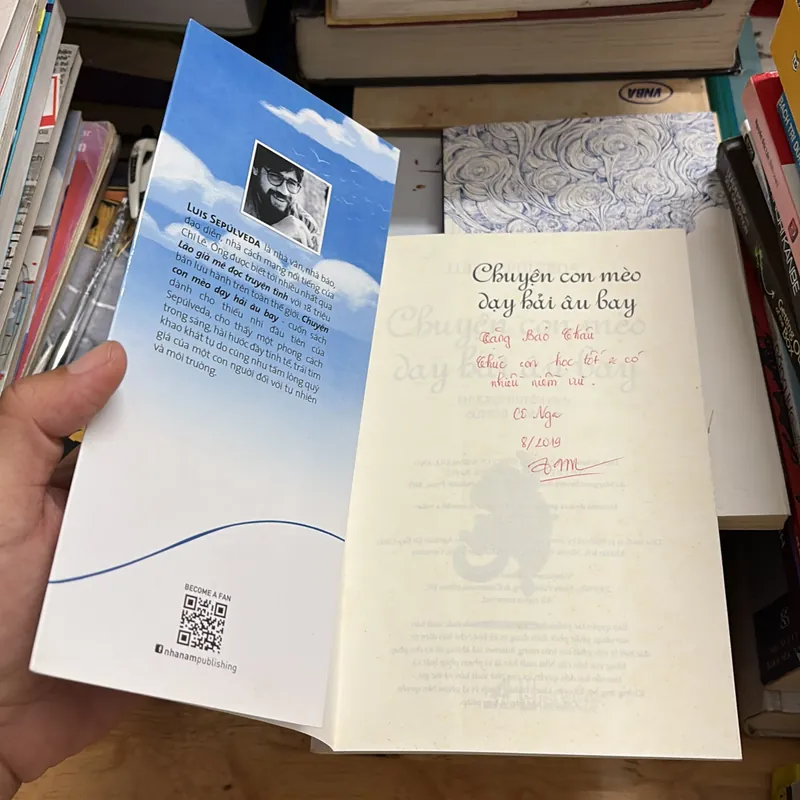 II Tựa sách: Chuyện Con Mèo Dạy Hải Âu Bay - LUIS SEPÚLVEDA - 2018 696010
