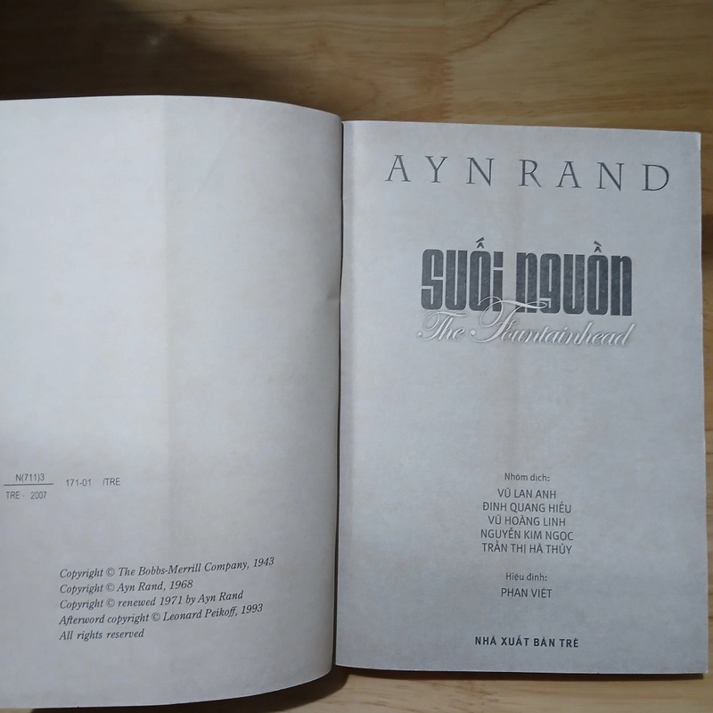 Tiểu Thuyết Suối Nguồn (The Fountainhead) - Ayn Rand 484246