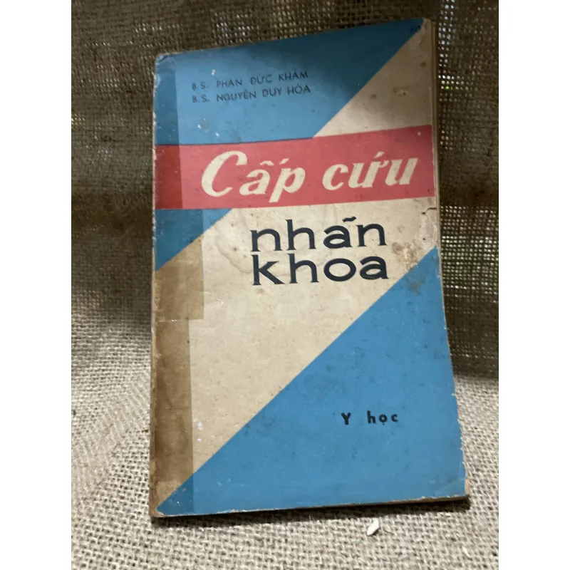 Cấp cứu nhãn  Khoa- Xb 1977 800201