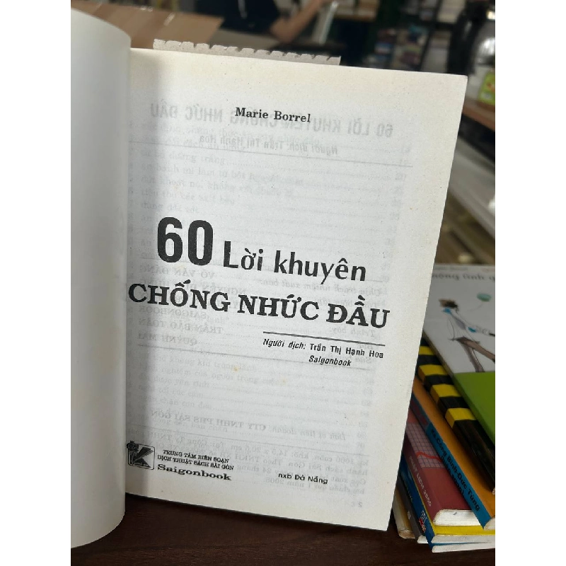 60 Lời Khuyên Chống Nhức Đầu - Marie Borrel 933695