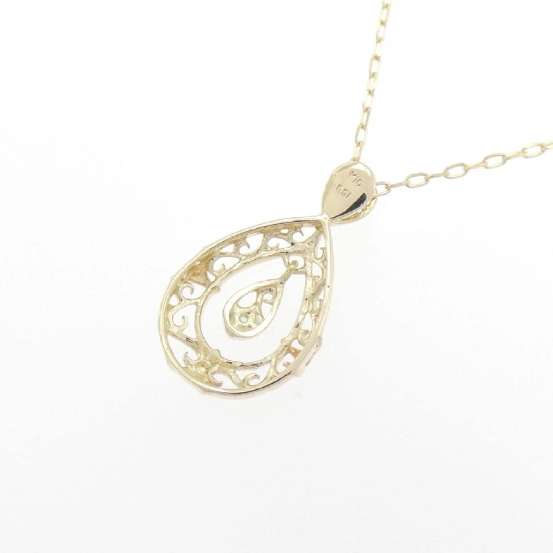 K10YG Tourmaline Necklace 0.01CT - Hàng hiệu Authentic 865623