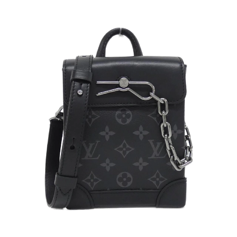 Túi đeo vai Louis Vuitton Monogram Eclipse Nano Steamer M82774 609513