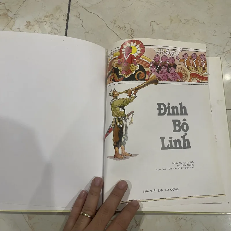 ĐINH BỘ LĨNH - Tranh truyện lịch sử Việt Nam (b) 787020