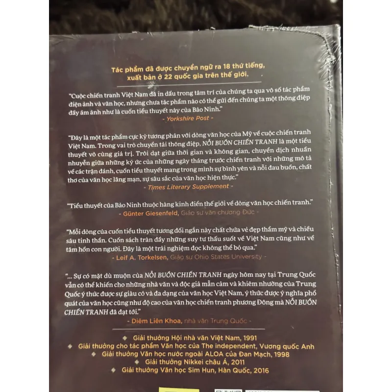 Nỗi buồn chiến tranh (ấn bản đặc biệt còn seal) 758090