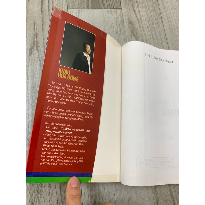 Lưỡi dao tây tạng - khâu hoa đông. 999 465963