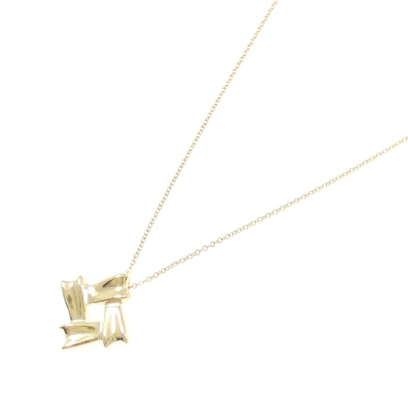 Tiffany 750YG Necklace - Hàng hiệu Authentic 841835
