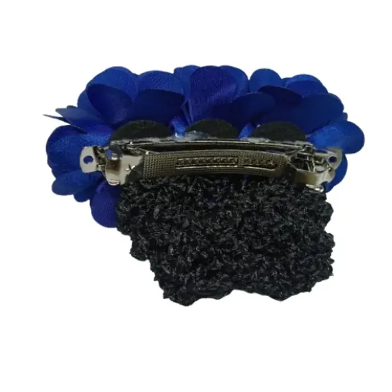 Kẹp búi tóc lưới đính bông thời trang công sở nhà hàng đủ màu 798819