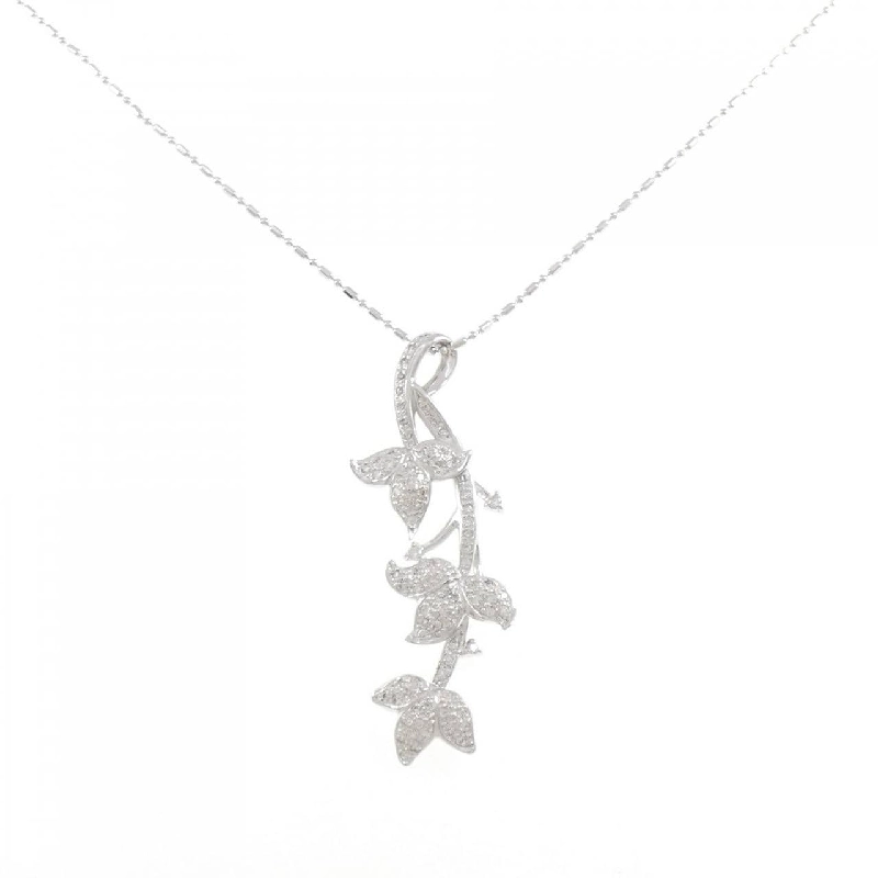 K18WG Dây chuyền kim cương 0.58CT - Hàng hiệu Chính hãng 859867