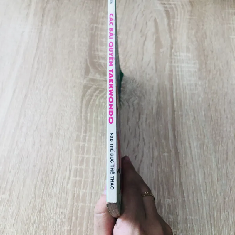 CÁC BÀI QUYỀN TAEKWONDO HUYỀN ĐAI - 127 trang, nxb: 2000 359599