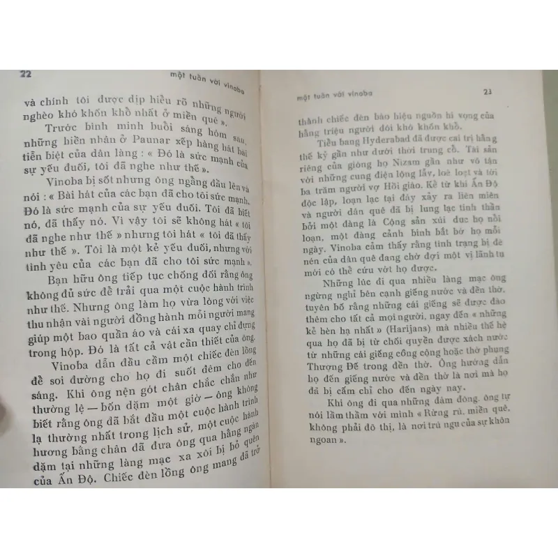 MỘT TUẦN VỚI VINOBA - SHRIMAN NARAYAN 703830