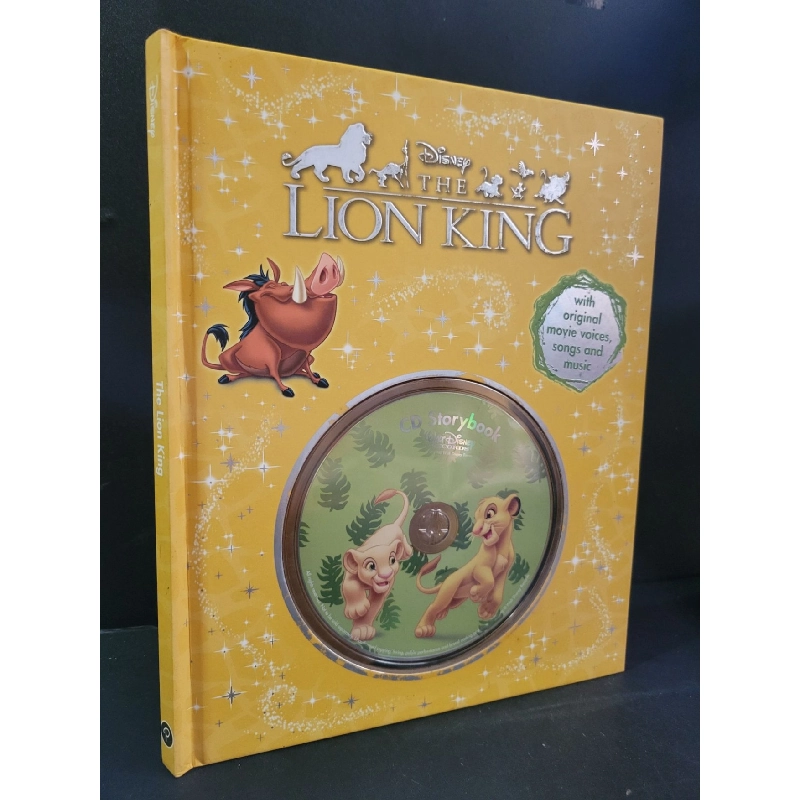 The lion king (bìa cứng, sách màu, kèm CD) mới 90% bẩn nhẹ Disney HCM3004 NGOẠI VĂN 923724