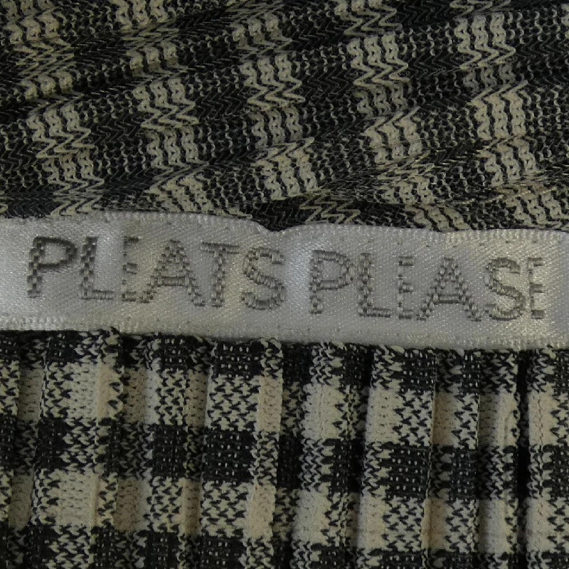 Pleats Please 2018 Kiểu kẻ ô PP81-JT593 7573012 Áo dài 633275