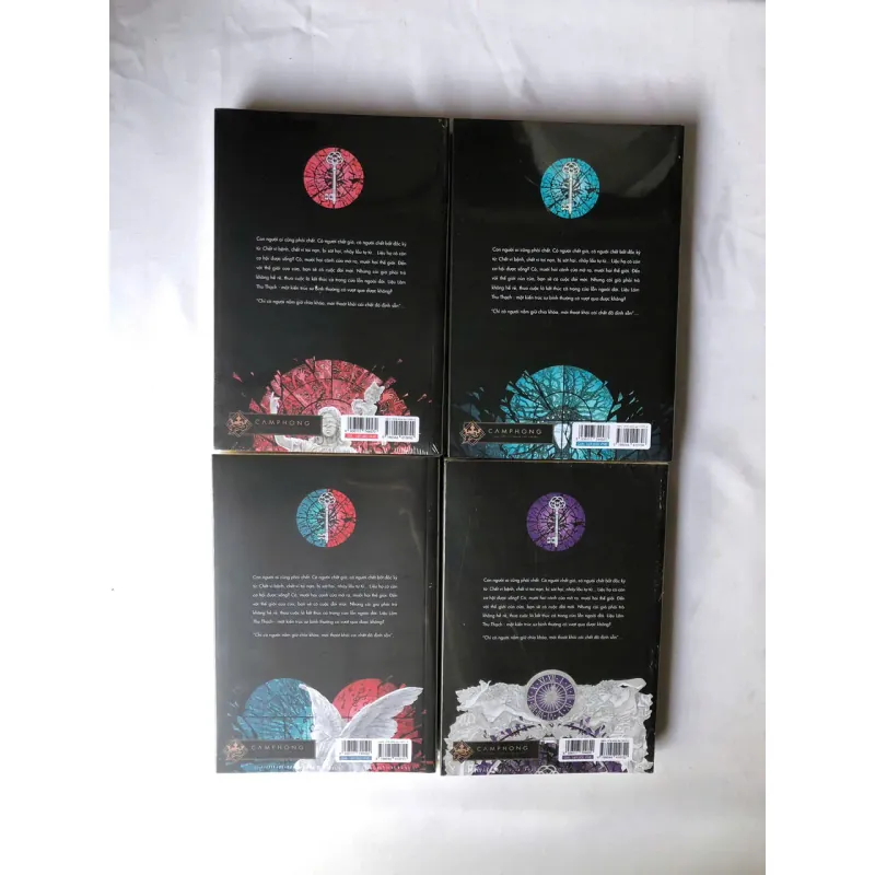 Trọn bộ 4 tập Kính Vạn Hoa Chết Chóc - Tây Tử Tự (sách mới, nguyên seal) 790551