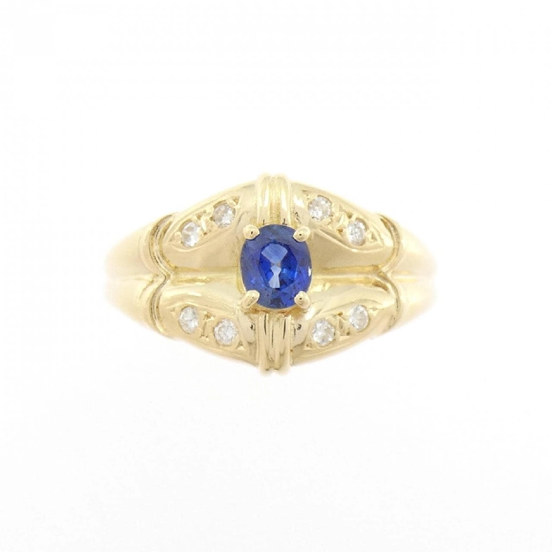 Nhẫn Sapphire K18YG 0.33CT - Hàng hiệu Chính hãng 850642