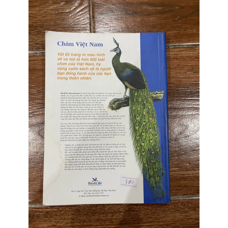 Chim Việt Nam - Cuốn sách hướng dẫn về các loài chim Việt Nam  (8) 716507