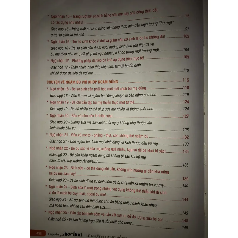 68 ngộ nhận và giác ngộ về nuôi con sữa mẹ - Sai và khó, đúng và dễ 674613