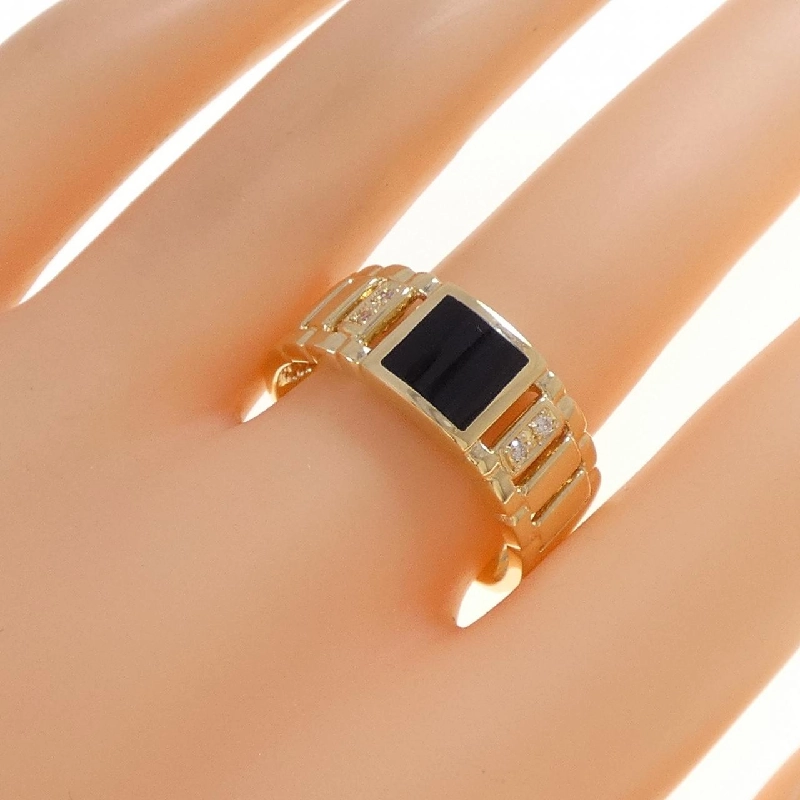 Nhẫn Onyx K18YG - Hàng hiệu Chính hãng 851405