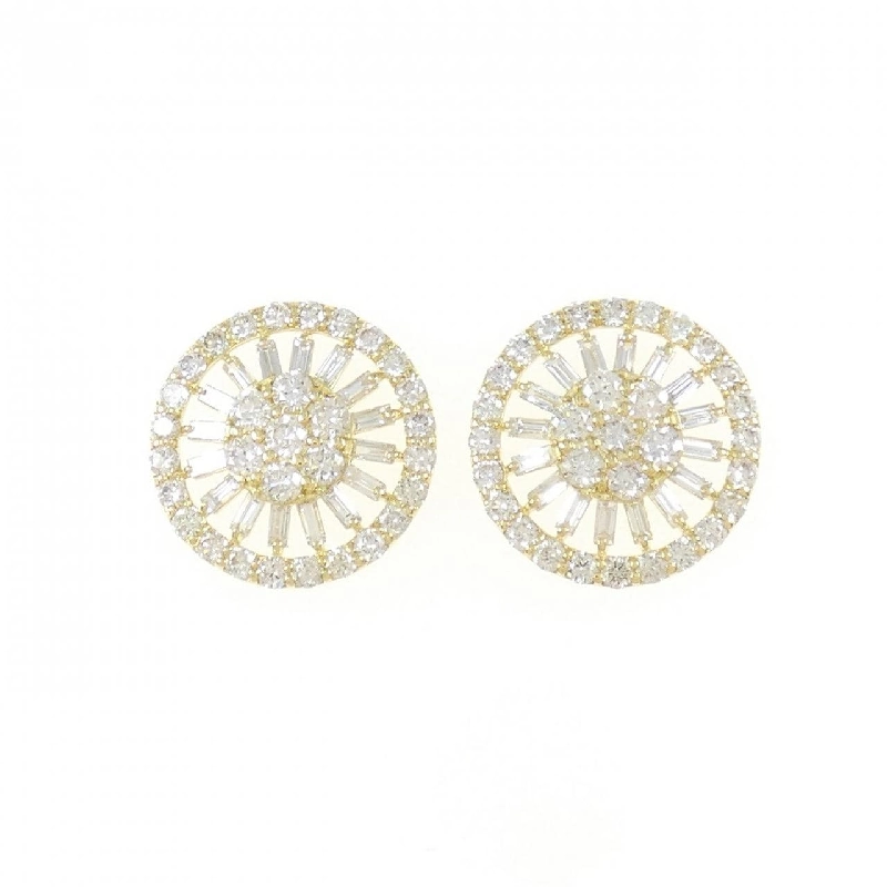 Bông tai kim cương K18YG 2.00CT - Hàng hiệu chính hãng 868311