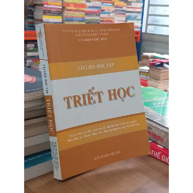 Tài liệu học tập Triết học - Khoa khoa học xã hội ĐH Kinh tế TP.HCM 574776