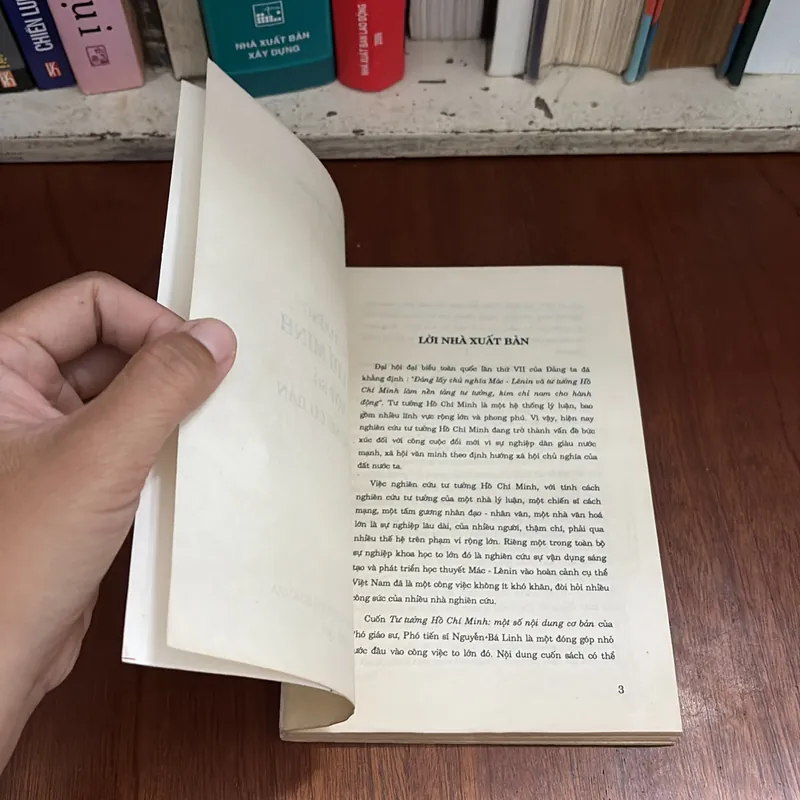 II Tựa sách: Tư Tưởng Hồ Chí Minh _ Một Số Nội Dung Cơ Bản - Nguyễn Bá Linh - 1994 603062