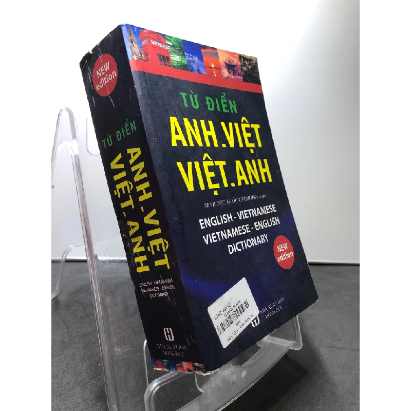 Từ điển Anh Việt Việt Anh 2017 mới 80% bẩn nhẹ Minh Đức, Quốc Khánh HPB2507 HỌC NGOẠI NGỮ 458734