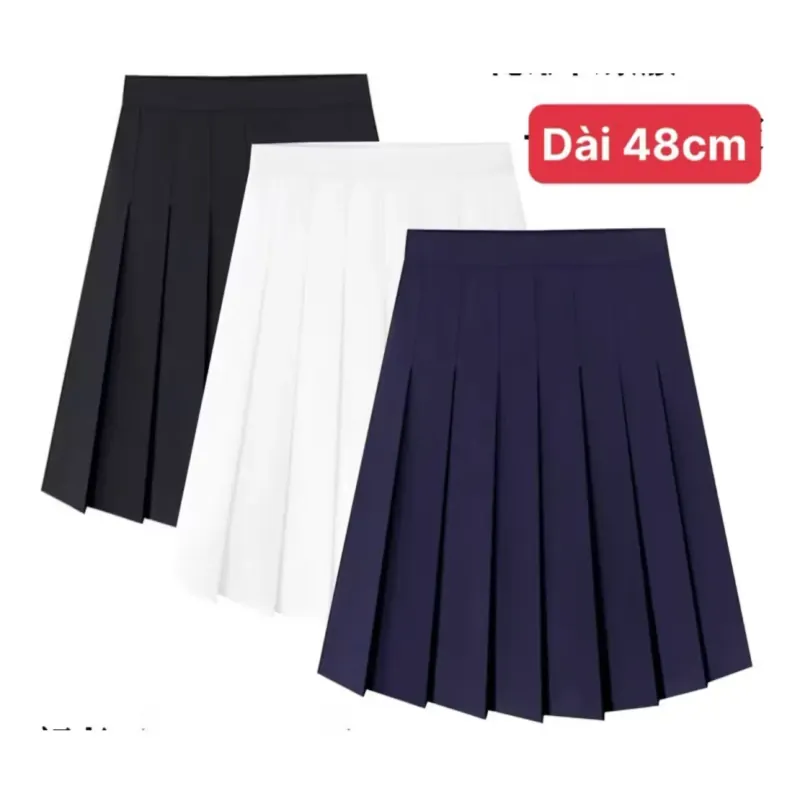 Chân váy xếp ly dài 48cm 925374