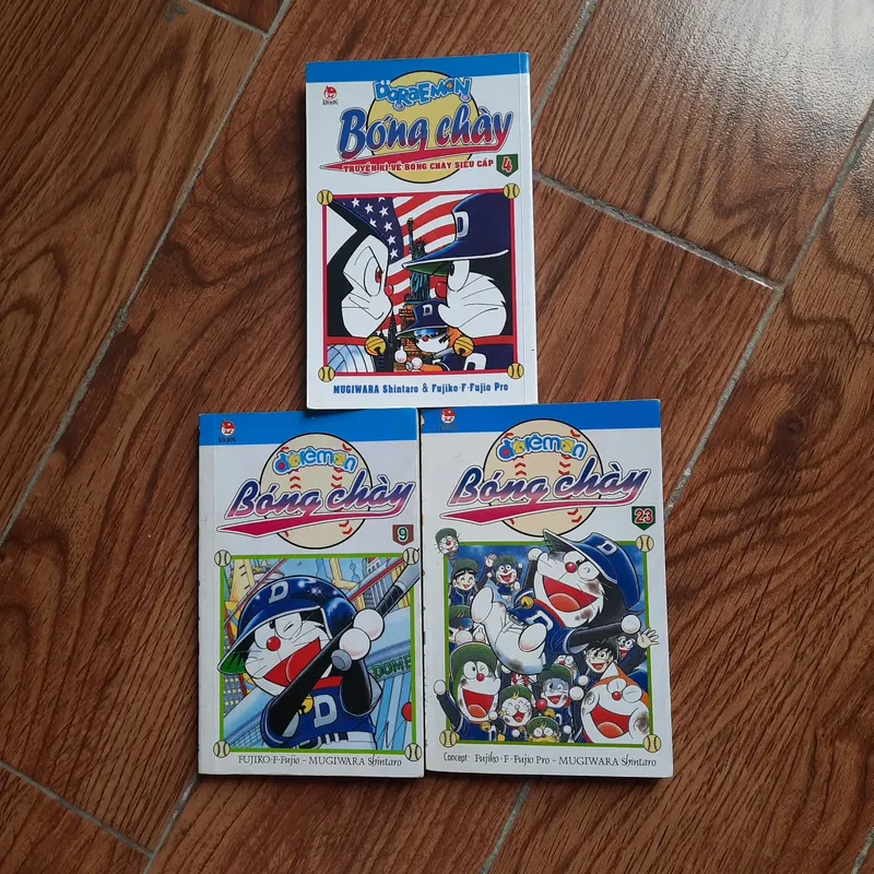 [Sách cũ] Doraemon bóng chày tập 4, 9, 23 - Mugimura Shintaro 598309