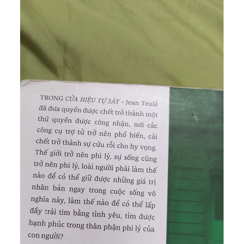 Văn học Pháp Cửa Hiệu Tự Sát còn tốt 278526