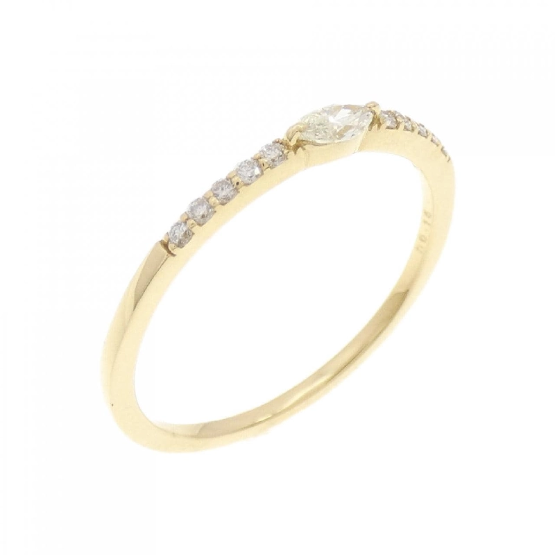 【Sản phẩm mới】Nhẫn kim cương K18YG 0.15CT 669564