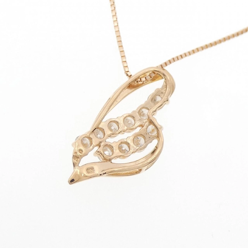 K18PG Dây chuyền kim cương 0.5CT - Hàng hiệu Chính hãng 862226