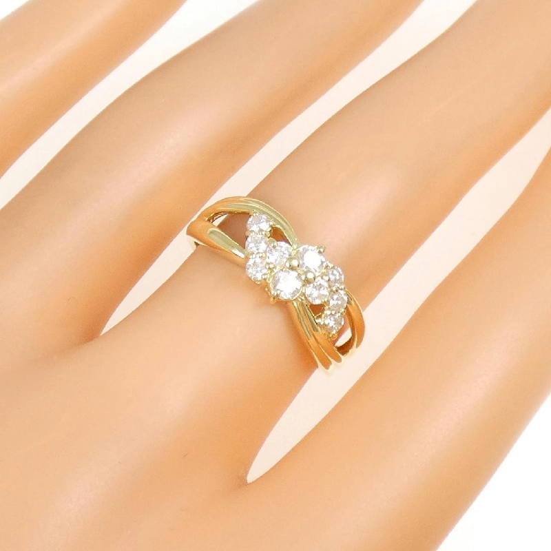 Nhẫn kim cương K18YG 0.50CT - Hàng hiệu chính hãng 849354