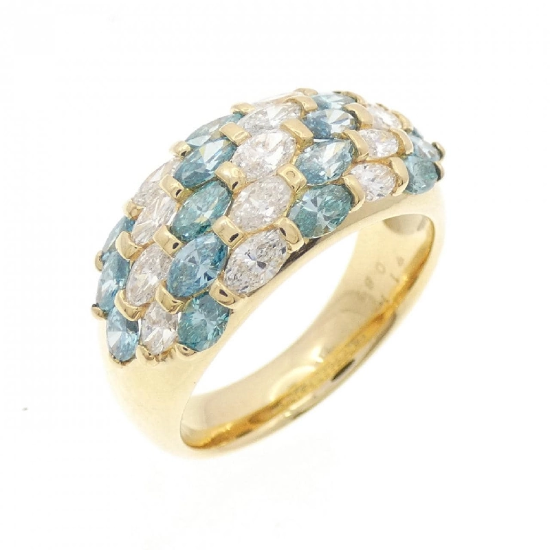 Nhẫn kim cương K18YG 0.83CT - Hàng hiệu Authentic 853474