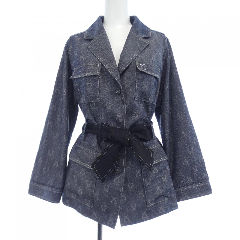 【Mã giảm giá】Thời trang Leonal LEONARD FASHION Áo khoác 642323