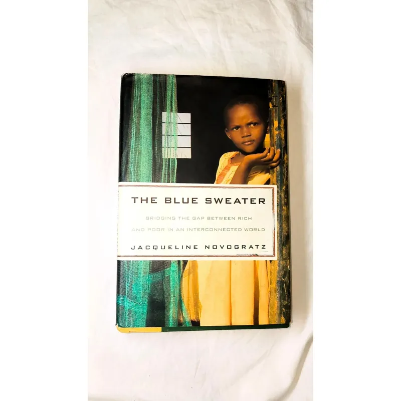 The Blue Sweater by Jacqueline Novogratz hardcover 747821
